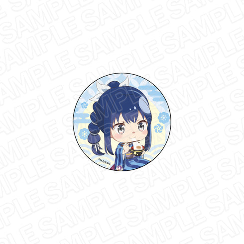 『新米錬金術師の店舗経営』カンバッジ アイリス・ロッツェ 着物 ver.