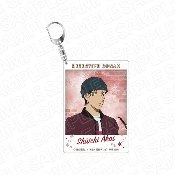 『名探偵コナン』インスタントフォト風キーホルダー 赤井秀一 snow ver.