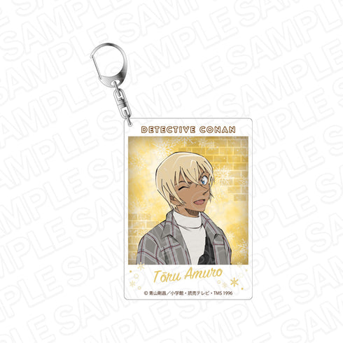 『名探偵コナン』インスタントフォト風キーホルダー 安室透 snow ver.