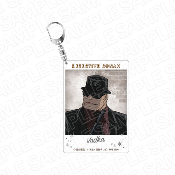 『名探偵コナン』インスタントフォト風キーホルダー ウォッカ snow ver.