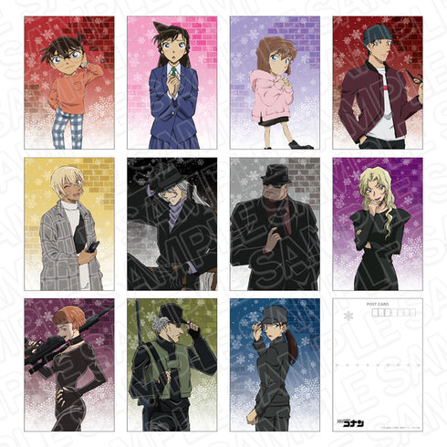 『名探偵コナン』ポストカードセット(スタンド付き) snow ver.