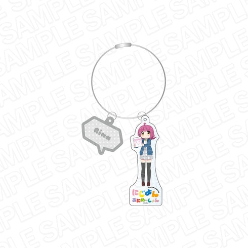 『ラブライブ!虹ヶ咲学園スクールアイドル同好会 (にじよん)』ワイヤーキーホルダー 天王寺璃奈