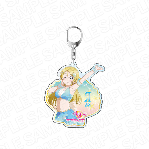 『ラブライブ!スクールアイドルフェスティバル ALL STARS』デカキーホルダー 絢瀬絵里 Mermaid festa vol.1 ver