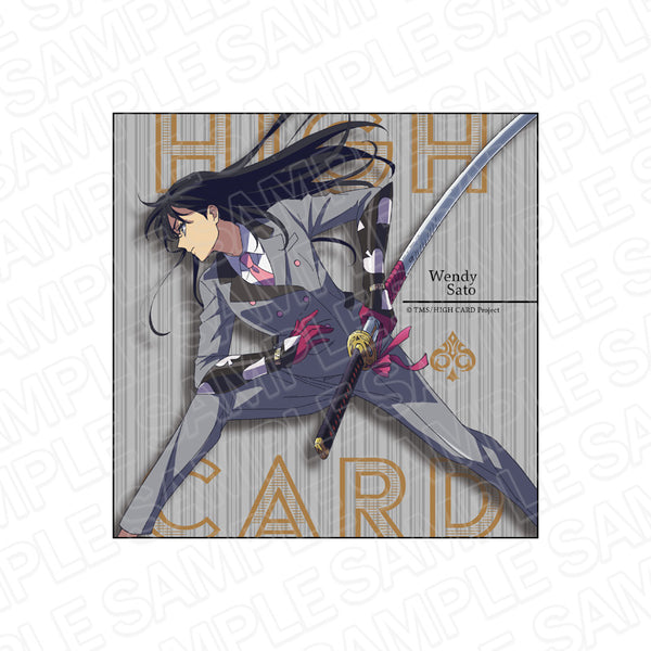 『HIGH CARD』マイクロファイバー ウェンディ・サトー