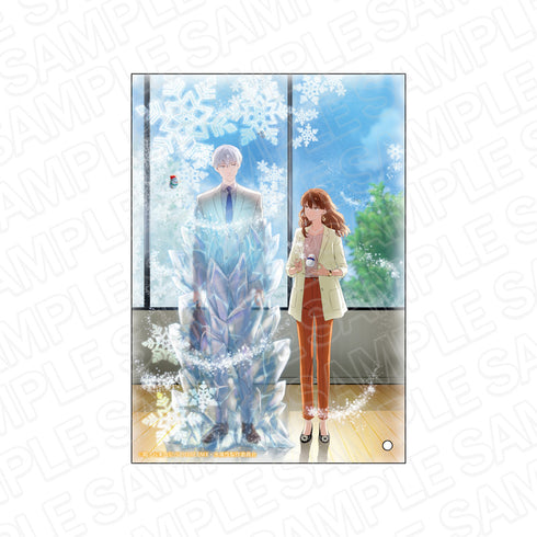 『氷属性男子とクールな同僚女子』ミニアクリルアート A