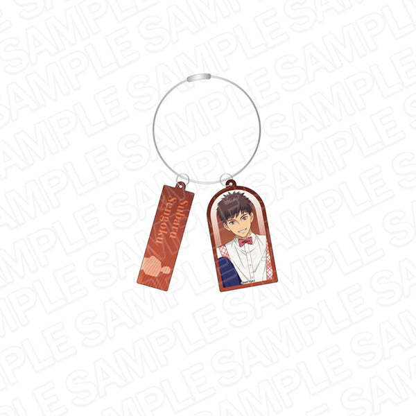 『TIGER & BUNNY2』ワイヤーキーホルダー 仙石昴 in plaid suit ver.