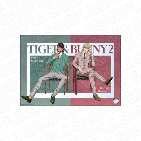 『TIGER & BUNNY2』ミニアクリルアート 虎徹&バーナビー in plaid suit ver.