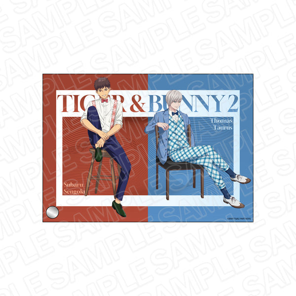 『TIGER & BUNNY2』ミニアクリルアート 昴&トーマス in plaid suit ver.
