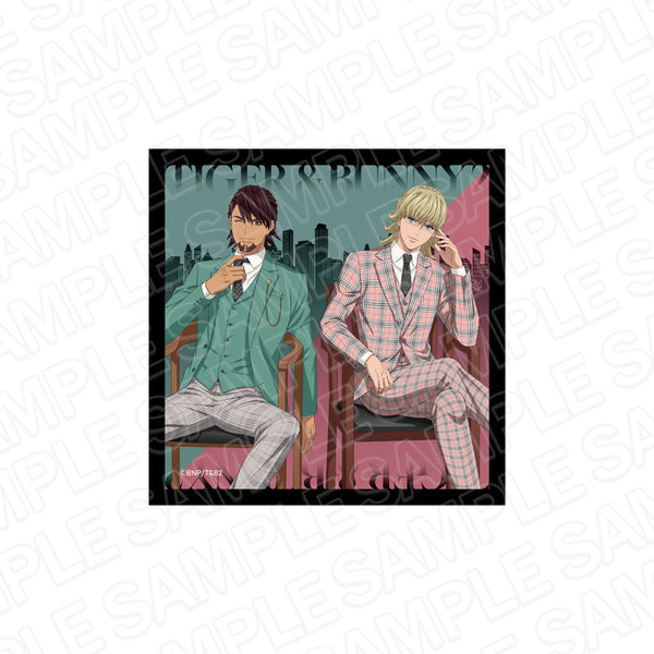 『TIGER & BUNNY2』ミニタオル 虎徹&バーナビー in plaid suit ver.