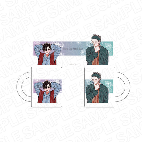 『うるわしの宵の月』グラスマグカップ 描き下ろし ver.