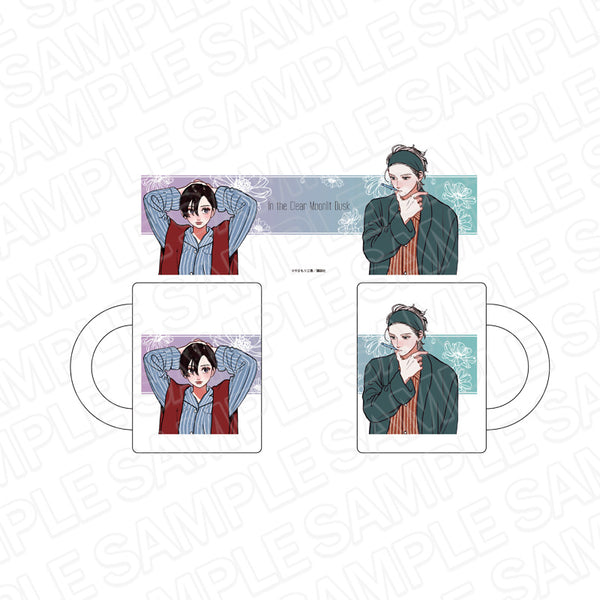 『うるわしの宵の月』グラスマグカップ 描き下ろし ver.