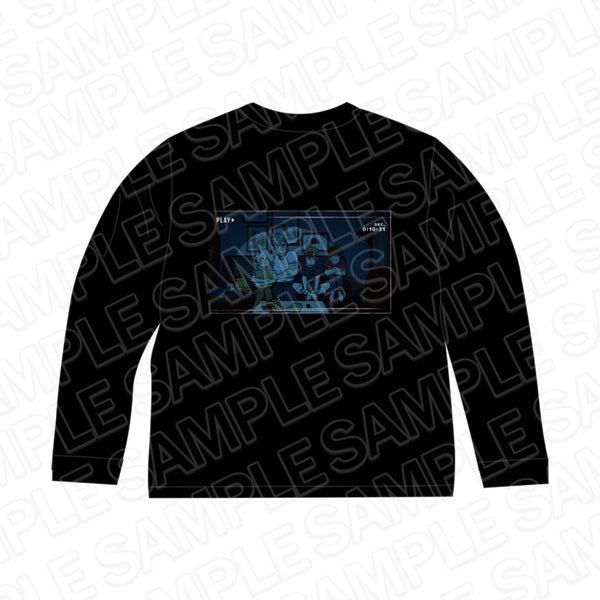 『万聖街』ロングスリーブT Black