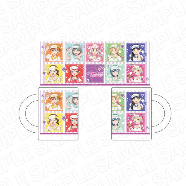 『ラブライブ!スーパースター!!』マグカップ アメリカンダイナー ver