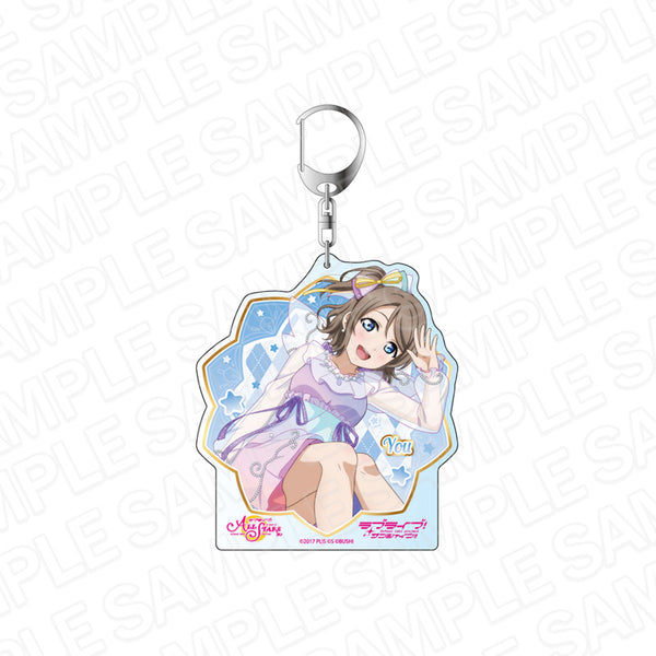 『ラブライブ!スクールアイドルフェスティバル ALL STARS』デカキーホルダー 渡辺曜 カワイイ☆ワンダーランド ver