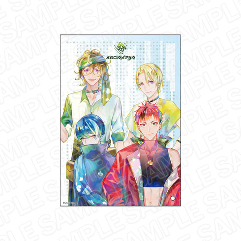 『テクノロイド UNISON HEART』ミニアクリルアート PALE TONE series メカニカメタリカ