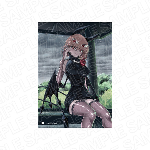 『デビィ・ザ・コルシファは負けず嫌い 』ミニアクリルアート A