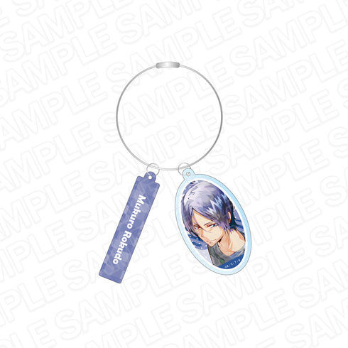 『家庭教師ヒットマンREBORN!』ワイヤーキーホルダー PALE TONE series 六道骸 offshot ver.