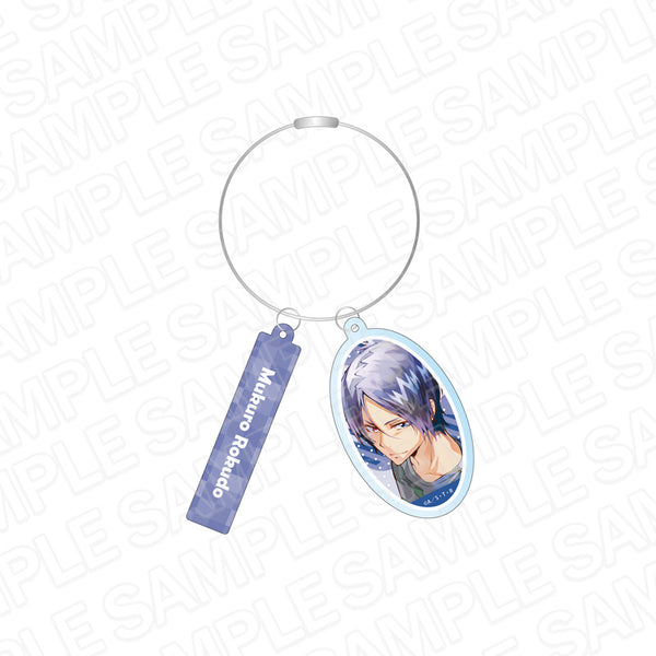 『家庭教師ヒットマンREBORN!』ワイヤーキーホルダー PALE TONE series 六道骸 offshot ver.