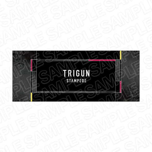 『TRIGUN STAMPEDE』フェイスタオル black