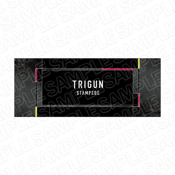 『TRIGUN STAMPEDE』フェイスタオル black