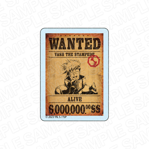 『TRIGUN STAMPEDE』アクリルバッジ 手配書 ver.