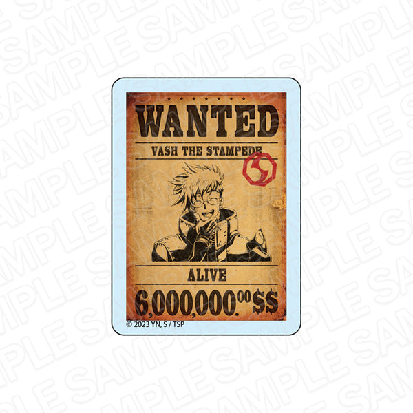 『TRIGUN STAMPEDE』アクリルバッジ 手配書 ver.