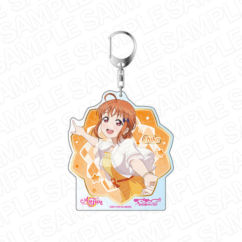 『ラブライブ!スクールアイドルフェスティバル ALL STARS』デカキーホルダー 高海千歌 想い伝えるウエディング ver