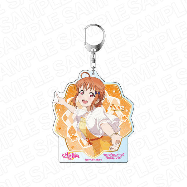 『ラブライブ!スクールアイドルフェスティバル ALL STARS』デカキーホルダー 高海千歌 想い伝えるウエディング ver