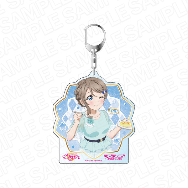 『ラブライブ!スクールアイドルフェスティバル ALL STARS』デカキーホルダー 渡辺曜 想い伝えるウエディング ver