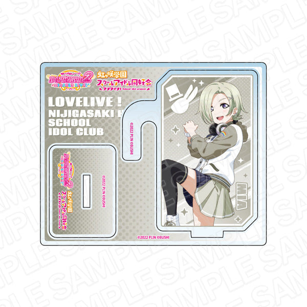 『ラブライブ!虹ヶ咲学園スクールアイドル同好会』 2wayアクリルスタンド ミア・テイラー ミラクル STAY TUNE! ver
