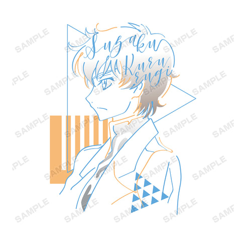 『コードギアス 反逆のルルーシュ』スザク lette-graph Tシャツ(メンズ/レディース)