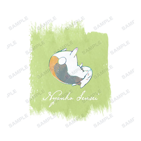 『夏目友人帳』ニャンコ先生 Ani-Art 第3弾 Tシャツ ミドリ(メンズ/レディース)