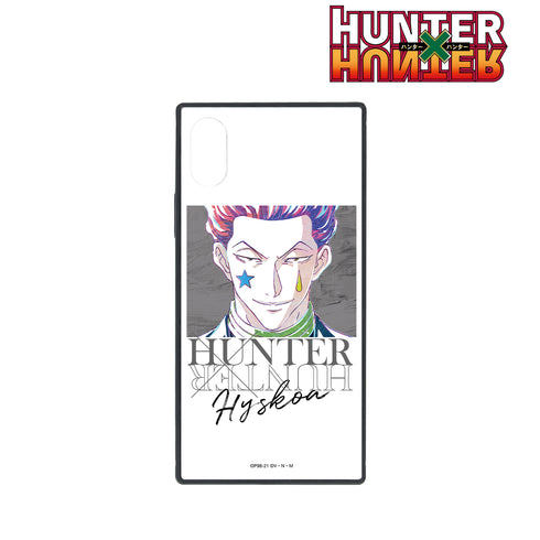 "HUNTER×HUNTER" Hisoka Ani-Art Series 2 Square Tempered Glass iPhone Case
