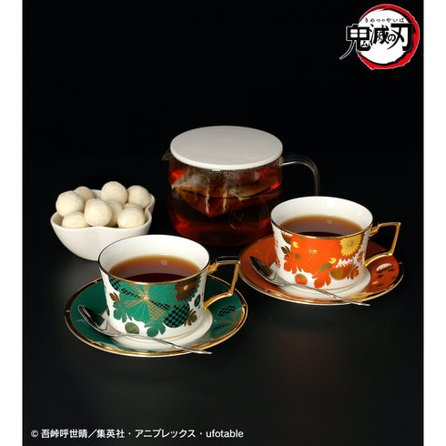 『鬼滅の刃』ノリタケ 竈門炭治郎&煉獄杏寿郎 カップ&ソーサーセット