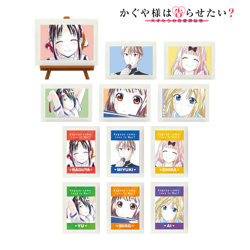 『かぐや様は告らせたい?~天才たちの恋愛頭脳戦~』トレーディング Ani-Art ミニアートフレーム BOX