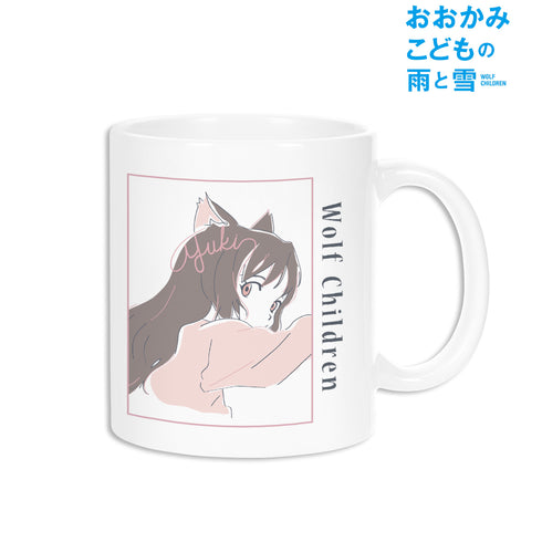 『おおかみこどもの雨と雪』雨と雪 lette-graph マグカップ
