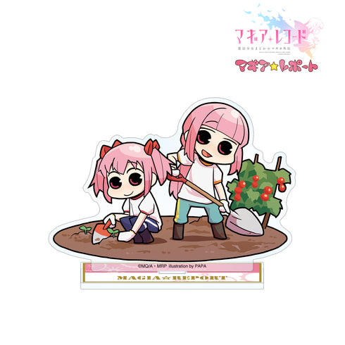 『マギアレコード 魔法少女まどか☆マギカ外伝』マギア☆レポート いろはちゃん&まどか先輩 BIGアクリルスタンド ver.A
