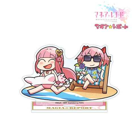 『マギアレコード 魔法少女まどか☆マギカ外伝』マギア☆レポート いろはちゃん&まどか先輩 BIGアクリルスタンド ver.B