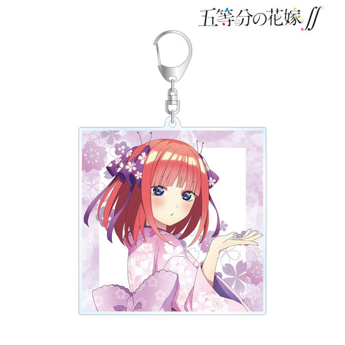 『五等分の花嫁∬』描き下ろしイラスト 二乃 桜和装ver. BIGアクリルキーホルダー