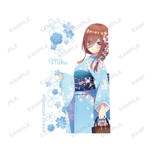『五等分の花嫁∬』描き下ろしイラスト 三玖 桜和装ver. ゲルインクボールペン