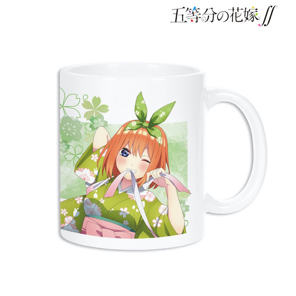 『五等分の花嫁∬』描き下ろしイラスト 四葉 桜和装ver. マグカップ