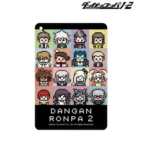 『ダンガンロンパ1・2 Reload』ドット絵モチーフ1ポケットパスケース ver.B