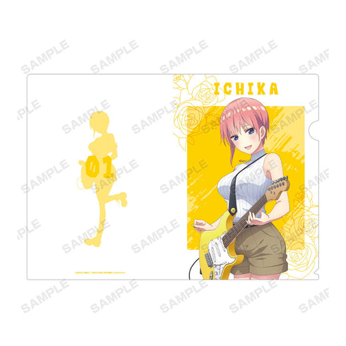 『五等分の花嫁∬』描き下ろしイラスト 中野一花 ギター演奏ver. クリアファイル