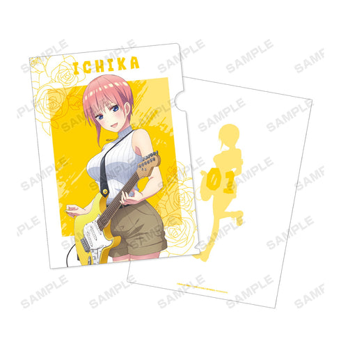 『五等分の花嫁∬』描き下ろしイラスト 中野一花 ギター演奏ver. クリアファイル