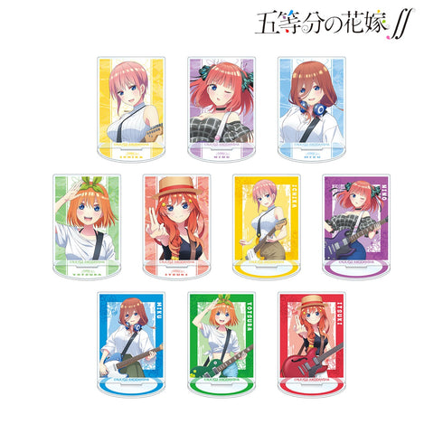 『五等分の花嫁∫∫』描き下ろしイラスト ギター演奏ver. トレーディングアクリルスタンド BOX