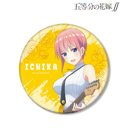 『五等分の花嫁∫∫』中野一花 描き下ろしイラスト ギター演奏ver. BIG缶バッジ