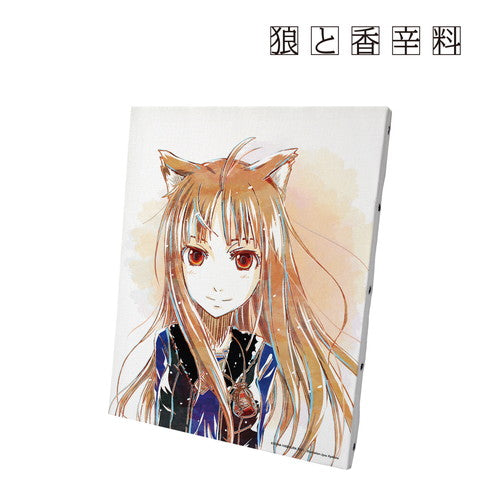 『狼と香辛料』ホロ 1巻表紙イラスト Ani-Art キャンバスボード
