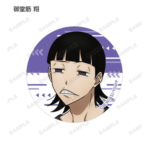 『弱虫ペダル GLORY LINE × 東武動物公園』東武動物公園コラボ 描き下ろしイラスト 第2弾 トレーディングアクリルバッジ