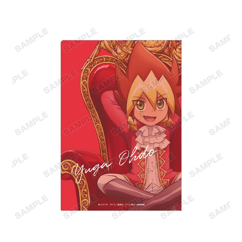 『遊☆戯☆王SEVENS』描き下ろしイラスト 王道遊我 玉座ver. クリアファイル