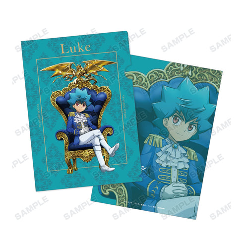 "Yu-Gi-Oh! SEVENS" Original Illustration: Luke (Throne Version) Clear File